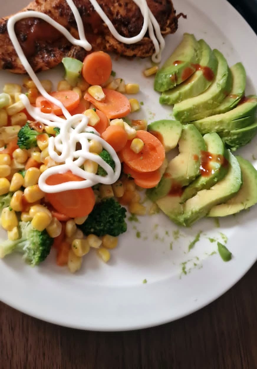 Balanced high-protein meal